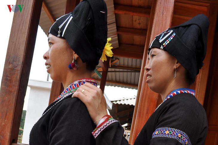 La indumentaria particular de las mujeres Lu en Lai Chau - ảnh 2