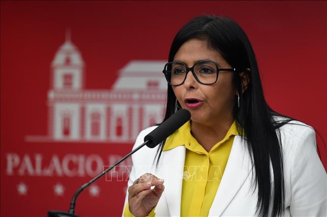 Vicepresidenta venezolana acusa a Juan Guaidó de liderar una “organización criminal” - ảnh 1