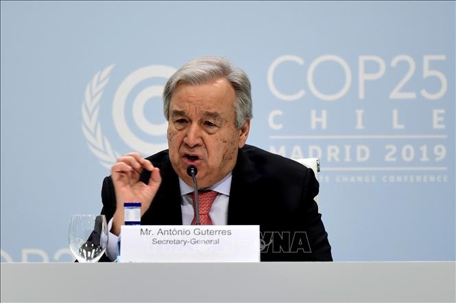 Líder de ONU alerta sobre amenaza climática a la humanidad - ảnh 1