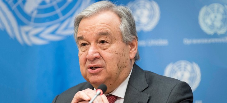 Líder de la ONU anuncia prioridades de la organización para 2020 - ảnh 1