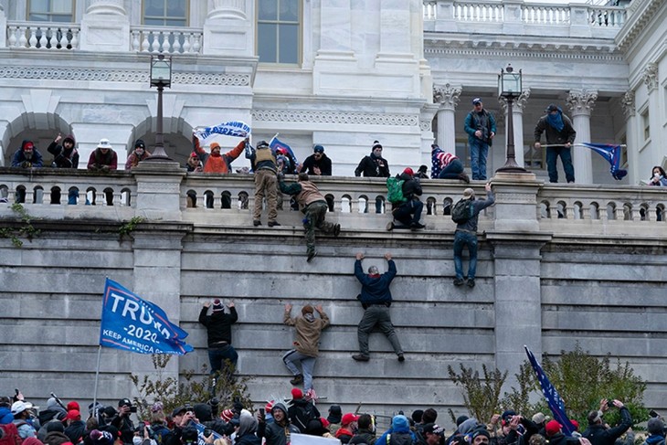 Líderes mundiales condenan el violento ataque a la sede del Congreso estadounidense - ảnh 1