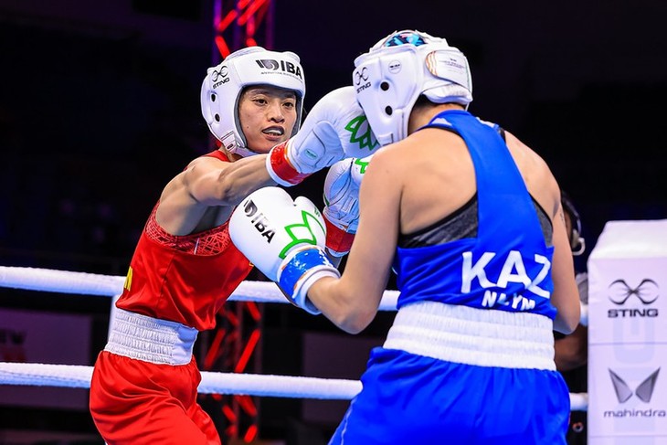 Boxeadora vietnamita vence a bicampeona mundial - ảnh 1