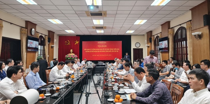 Abogan por aplicar el pensamiento diplomático de Ho Chi Minh en las actividades exteriores - ảnh 1