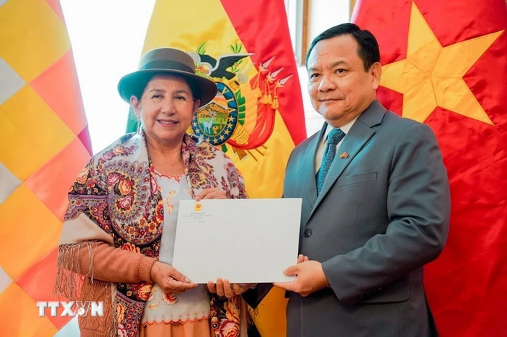 Vietnam y Bolivia se comprometen a impulsar vínculos de cooperación - ảnh 1