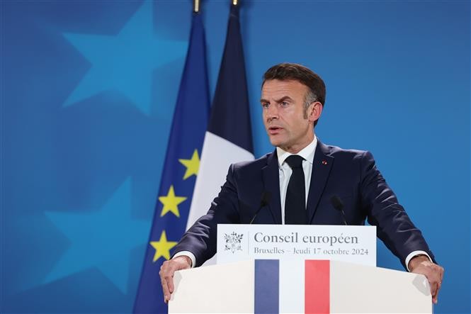 Presidente de Francia convoca a otra reunión del bloque europeo sobre Ucrania - ảnh 1