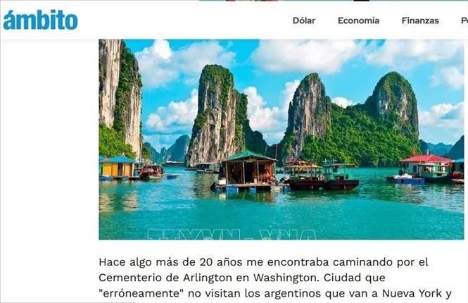 Medios de Argentina y Uruguay resaltan a Vietnam como destino ideal para hacer turismo y explorar - ảnh 1