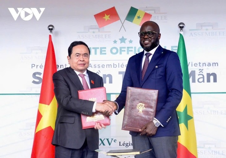 Presidente del Parlamento vietnamita concluye su gira por Senegal, Marruecos y Suiza - ảnh 1