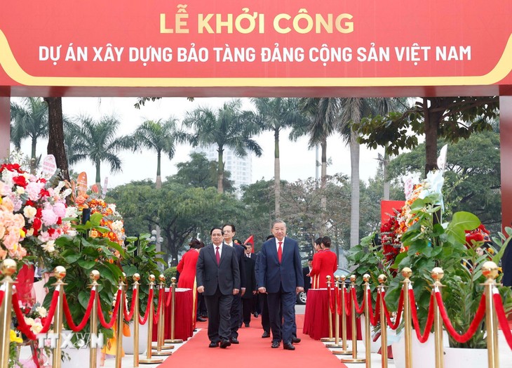 Inician construcción del Museo del Partido Comunista de Vietnam en Hanói - ảnh 1