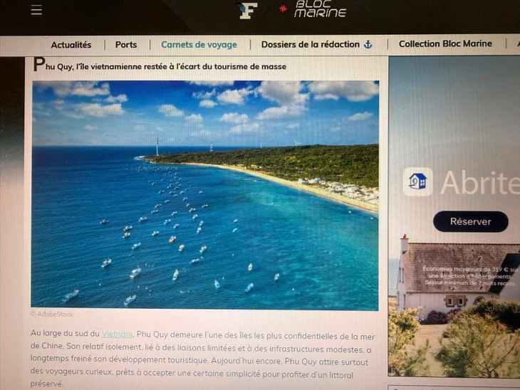 Phu Quy និង Nha Trang ជាគោលដៅទេសចរណ៍ដ៏ស្រស់ស្អាតបំផុ​ត ​នៅតាម​​​​ឆ្នេ​រ​សមុទ្រ​ខាងកើត - ảnh 1