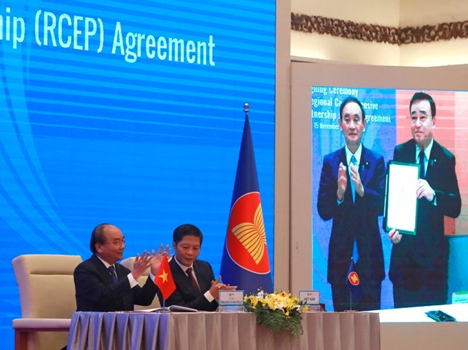 Le Japon est le premier pays adoptant le projet de loi d’approbation du RCEP - ảnh 1