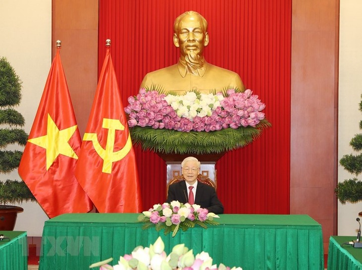 Entretien téléphonique entre Nguyên Phu Trong et le président du Sri Lanka - ảnh 1