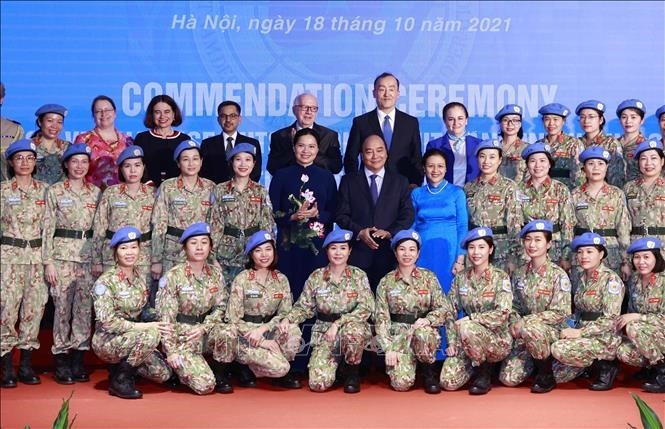 Hommage aux casques bleus vietnamiens - ảnh 1