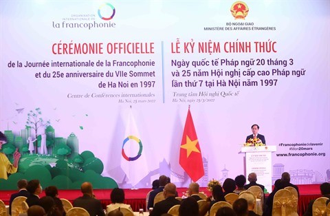 Célébration officielle de la Journée internationale de la Francophonie 2022 - ảnh 1