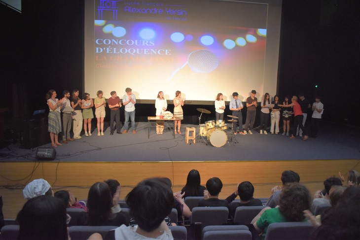 Deuxième édition du concours d’éloquence du lycée français Alexandre Yersin - ảnh 5