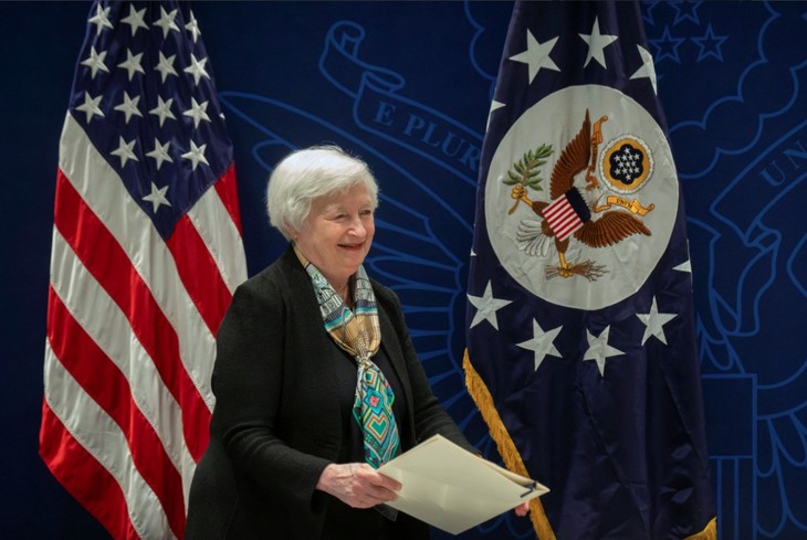 Janet Yellen entame sa visite officielle au Vietnam - ảnh 1