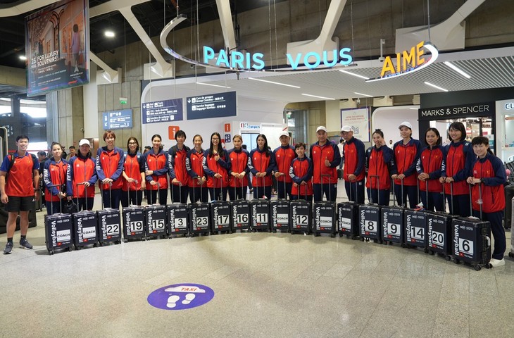 Volleyball: la sélection vietnamienne prête pour la rencontre avec la France - ảnh 1