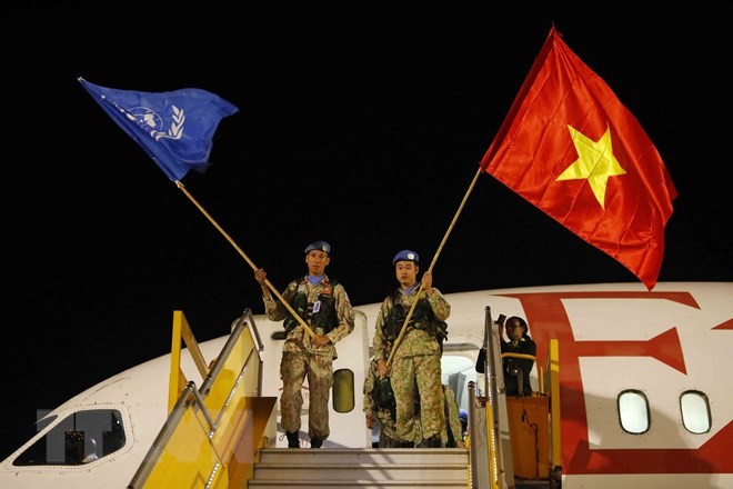 Mission accomplie pour l’équipe du génie du Vietnam à Abiyé - ảnh 1