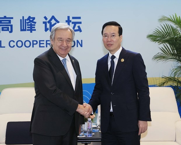 Antonio Guterres: le Vietnam est un bon exemple pour des pays en développement - ảnh 1