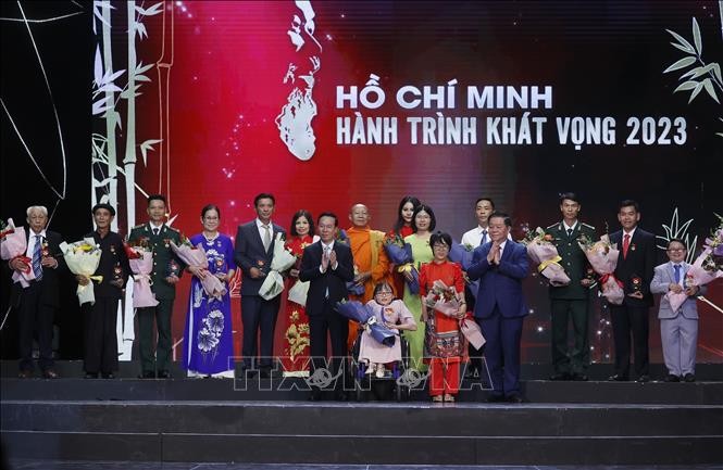 Vo Van Thuong assiste au programme d’échange “Hô Chi Minh – itinéraire d’aspiration 2023” - ảnh 1