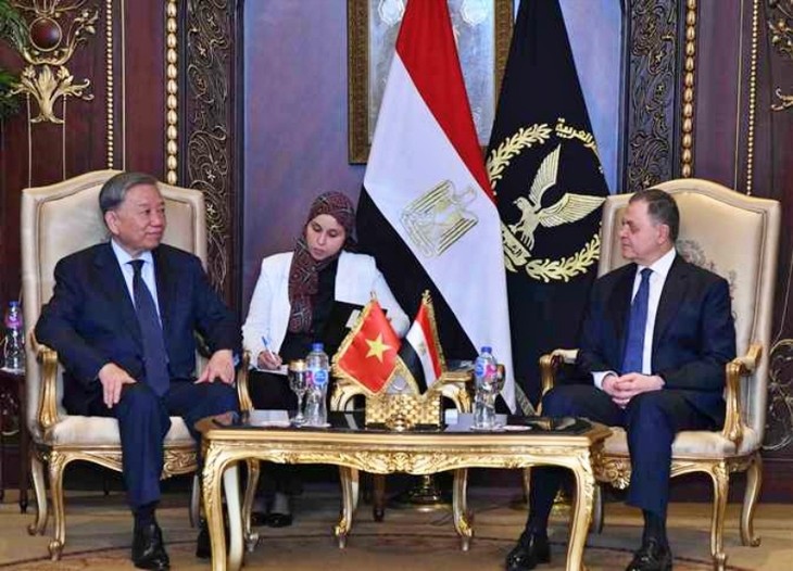 Visite de travail du général Tô Lâm en Égypte: Un nouveau jalon dans les relations bilatérales - ảnh 1