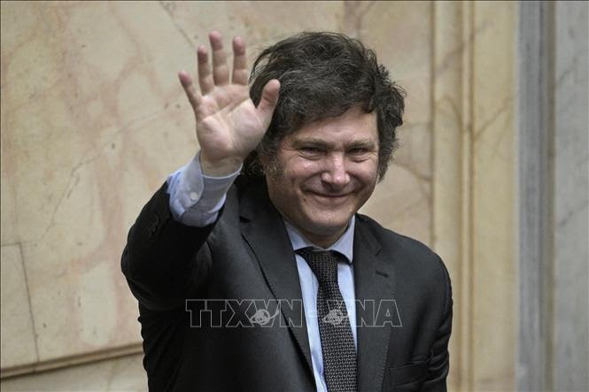 Argentine: Investiture de Javier Milei en tant que président - ảnh 1