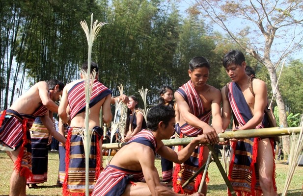 Quand les Sedang célèbrent leur source d’eau  - ảnh 1