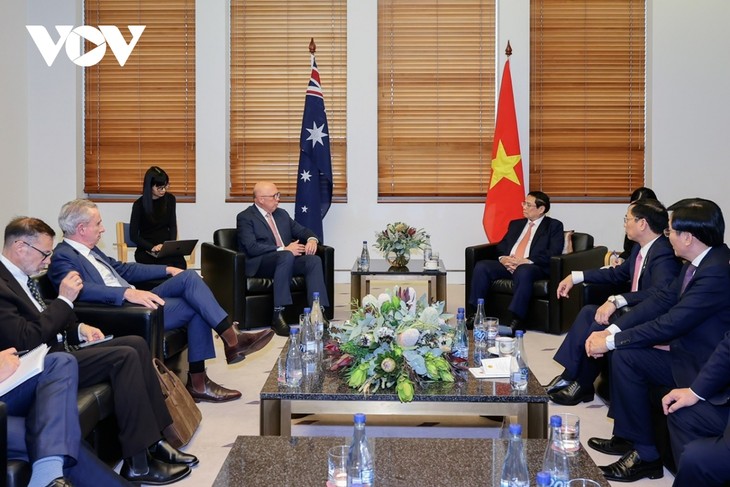 Pham Minh Chinh rencontre Sue Lines et Peter Dutton - ảnh 2