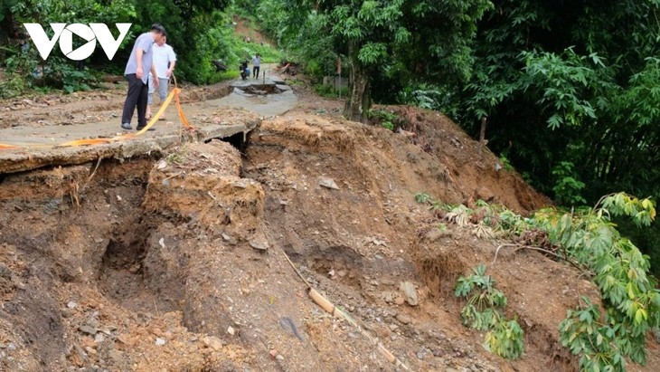 Fortes pluies à Cao Bang: Des dégâts économiques importants - ảnh 1