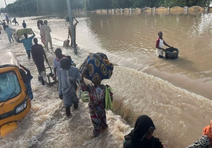 Inondations au Nigeria: Plus de 400.000 personnes nécessitent une aide humanitaire d'urgence - ảnh 1