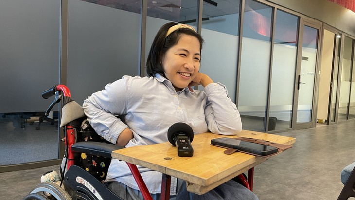 Cham Vào Xanh, une entreprise pour des personnes atteintes de paralysie cérébrale    - ảnh 2