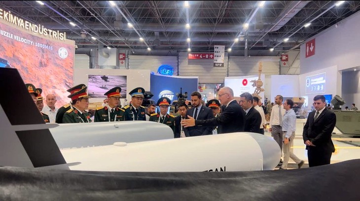Le Vietnam participe au salon turc de l’industrie de défense IDEF-2025 - ảnh 1