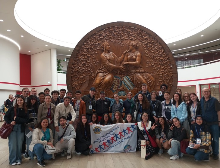 CIFGE: Quand la jeunesse francophone se retrouve en tournée dans le Grand-Est français  - ảnh 1