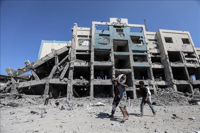 La Palestine appelle la communauté internationale à bloquer le plan israélien de contrôle de Gaza - ảnh 1