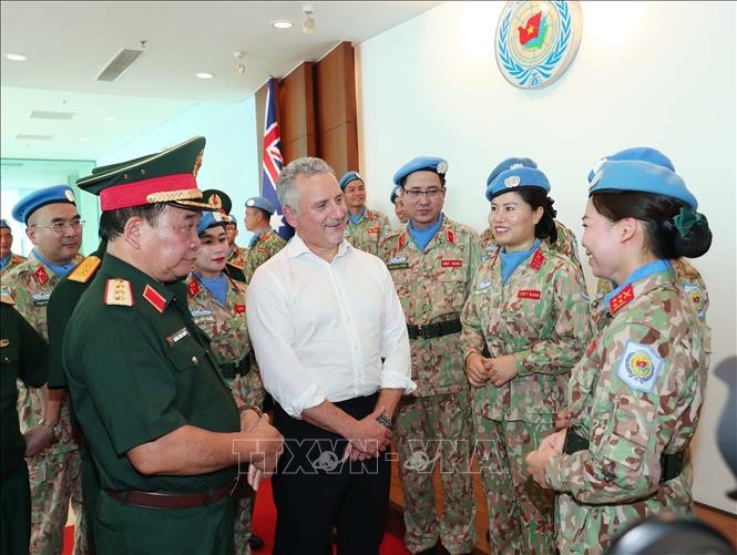 L’Australie équipe les forces de maintien de la paix vietnamiennes - ảnh 1