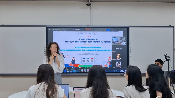 Tiengphapplus, une plateforme pour unifier l’enseignement du français au Vietnam - ảnh 2