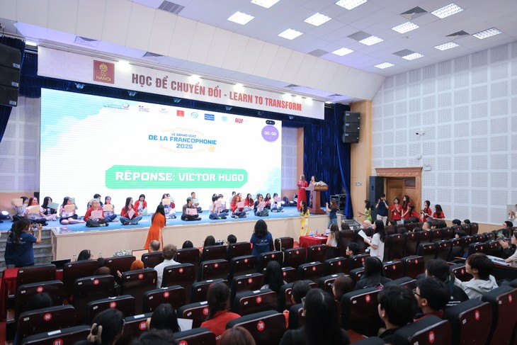 La Fête de la Francophonie à HANU: une matinée dans les pas des étudiants - ảnh 2