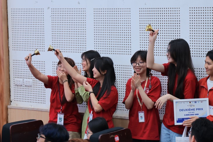La Fête de la Francophonie à HANU: une matinée dans les pas des étudiants - ảnh 3