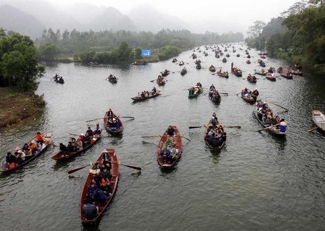 ประมวลภาพวัด Huong - ร่องรอยอันศักดิ์สิทธิ์ของพระโพธิสัตว์ - ảnh 4