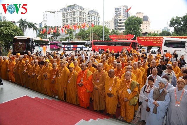 การประชุมใหญ่ผู้แทนพุทธสมาคมเวียดนามทั่วประเทศครั้งที่ 8 วาระปี 2017 – 2022 - ảnh 1