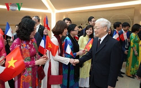 เสริมสร้างความสัมพันธ์หุ้นส่วนยุทธศาสตร์เวียดนาม – ฝรั่งเศสให้ลึกซึ้งมากขึ้น - ảnh 1