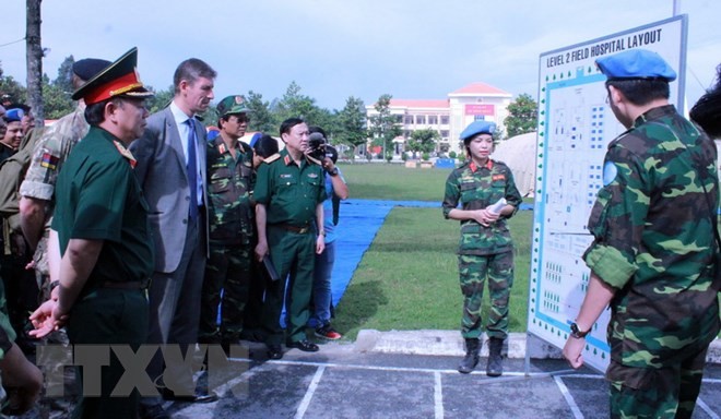 สหประชาชาติชื่นชมการเข้าร่วมอย่างเข้มแข็งของเวียดนามในการธำรงสันติภาพ - ảnh 1