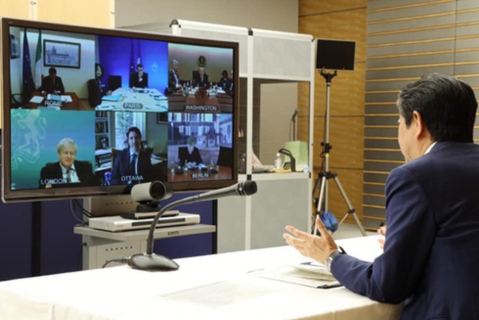 จี 7 เห็นพ้องร่วมมือแก้ปัญหาของโควิด -19 - ảnh 1