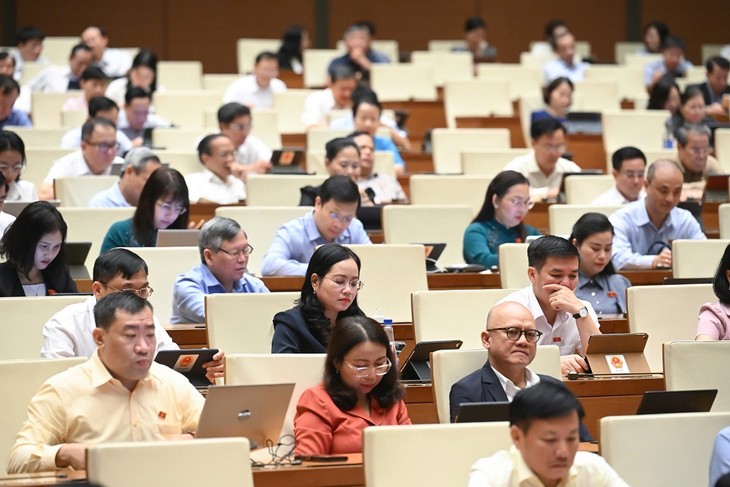  สภาแห่งชาติจัดประชุมระยะที่ 2 เพื่อหารือเกี่ยวกับแผนการควบรวมจังหวัดต่างๆ - ảnh 2