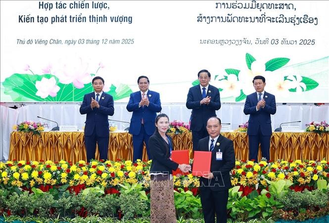 การประชุมครั้งที่ 48 คณะกรรมการร่วมรัฐบาลเวียดนาม – ลาว - ảnh 2