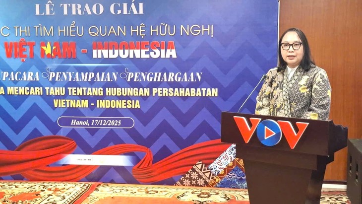 สถานีวิทยุเวียดนามมีส่วนช่วยเสริมสร้างความเข้าใจของสาธารณชนเกี่ยวกับความสัมพันธ์เวียดนาม-อินโดนีเซีย - ảnh 2