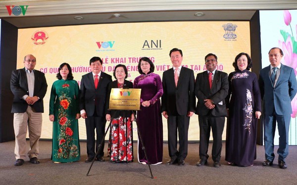 VOV opens bureau in India - ảnh 1