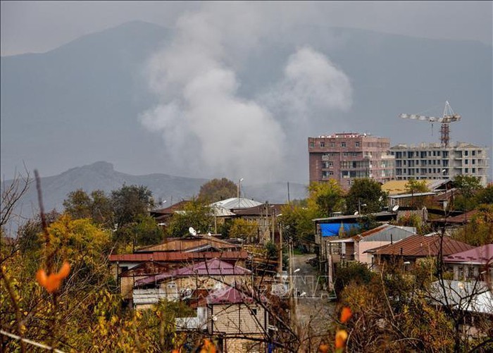 Azerbaijan seize keys Nagorno-Karabakh city - ảnh 1