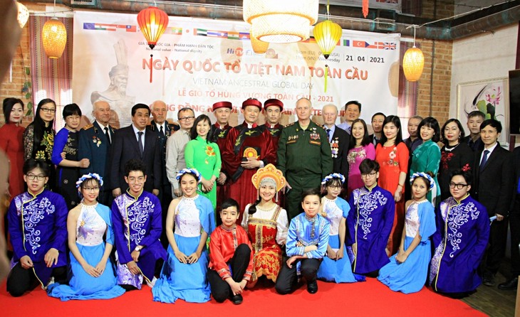 Vietnam Ancestral Global Day 2021 celebrated in Russia - ảnh 1