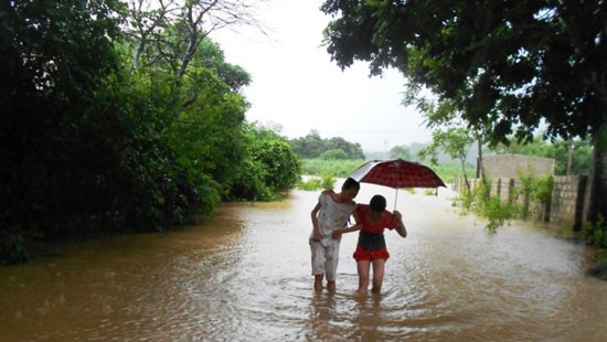 Hình ảnh tan hoang sau lũ tại Thanh Hoá  - ảnh 2