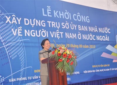 Khởi công xây dựng mới Trụ sở Ủy ban Nhà nước về người Việt Nam ở nước ngoài - ảnh 2